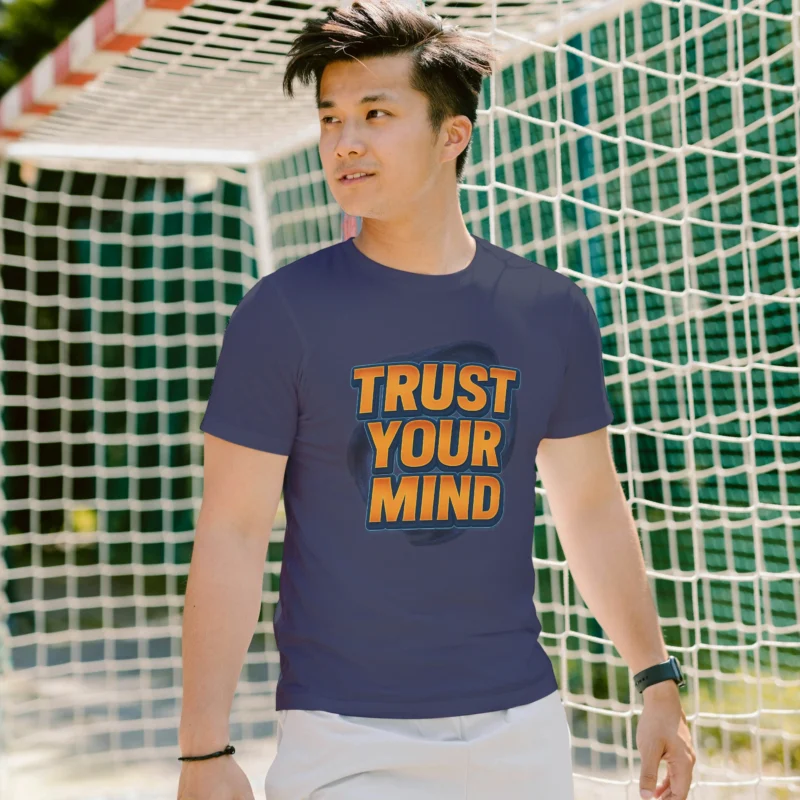 Trust your Mind - Regular Fit Round Neck T-shirt